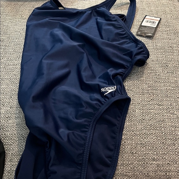 Speedo Women's Prolt Super Pro Solid Adult Swimsuit Navy - Picture 4 of 9